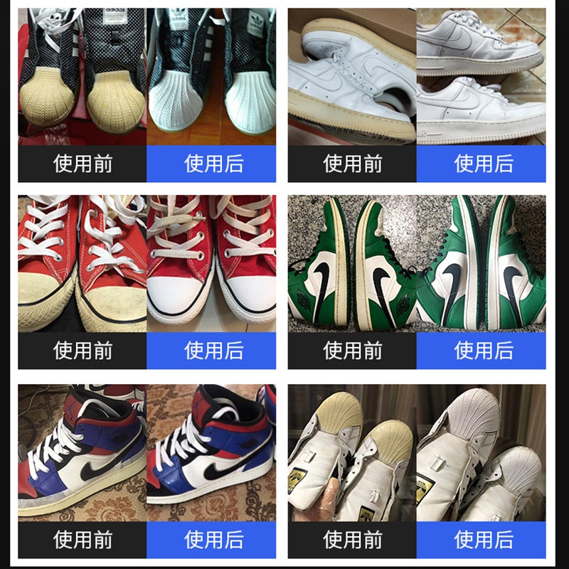 Shoe Edge Yellowing Removal, Shoe Yellowing Removal, Oxidase Reduction Powder, Special Cleaning Agent For Washing White Shoes, - Image 4